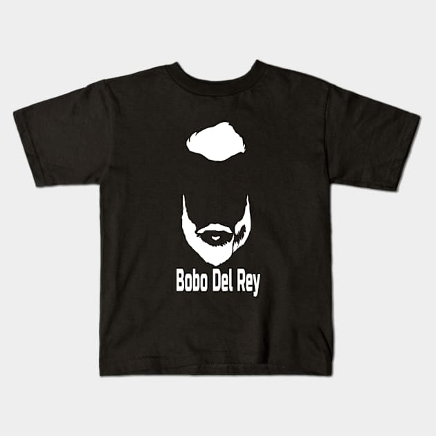 Bobo Del Rey White Kids T-Shirt by gingertv02